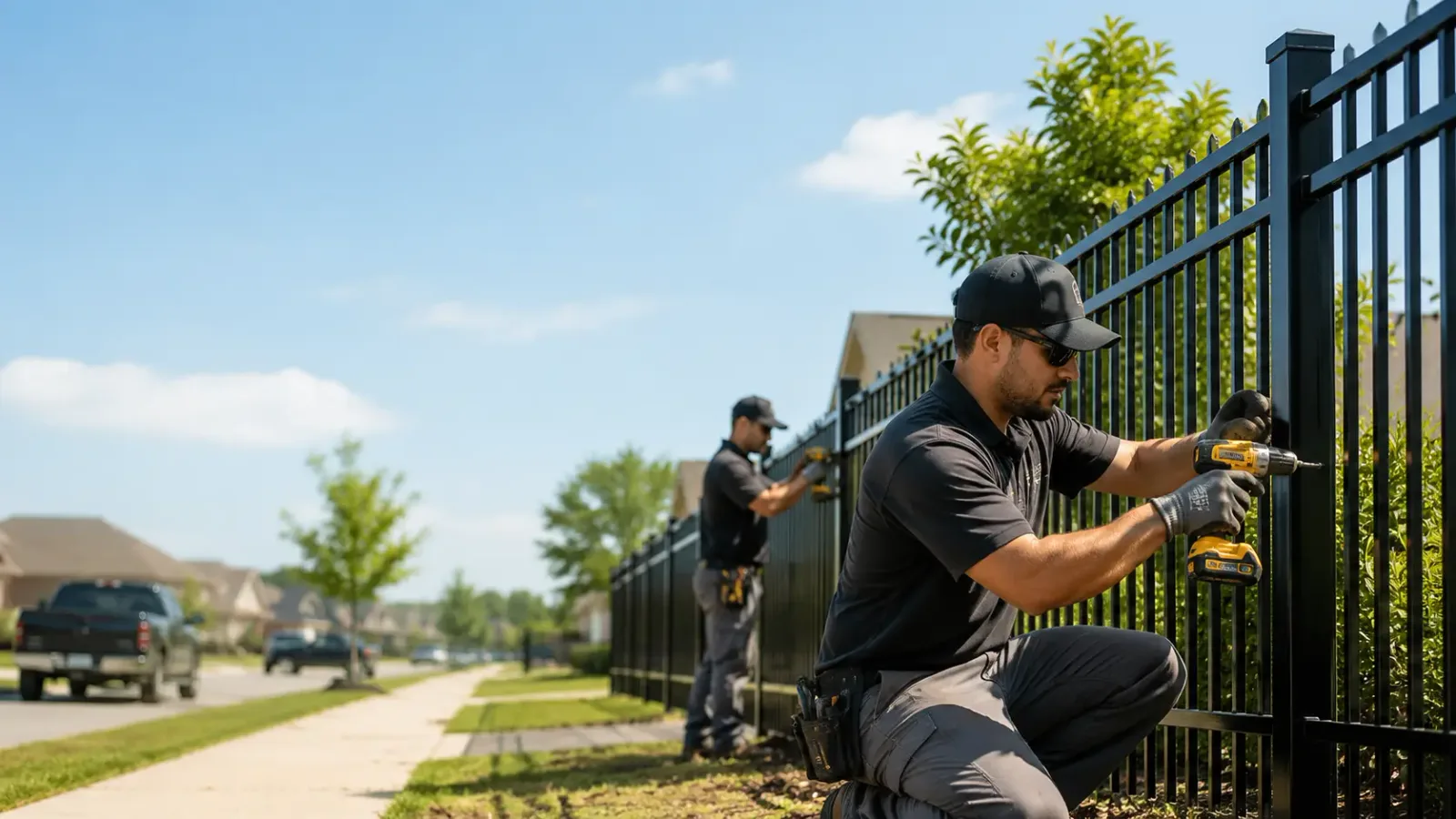 Metal Fence Installation in Hoskinston, KY